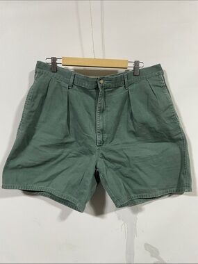 Polo by Ralph Lauren Olive Green Flat Front Shorts